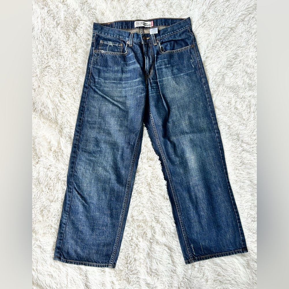 Levi Strauss 569 loose straight jeans 33/28